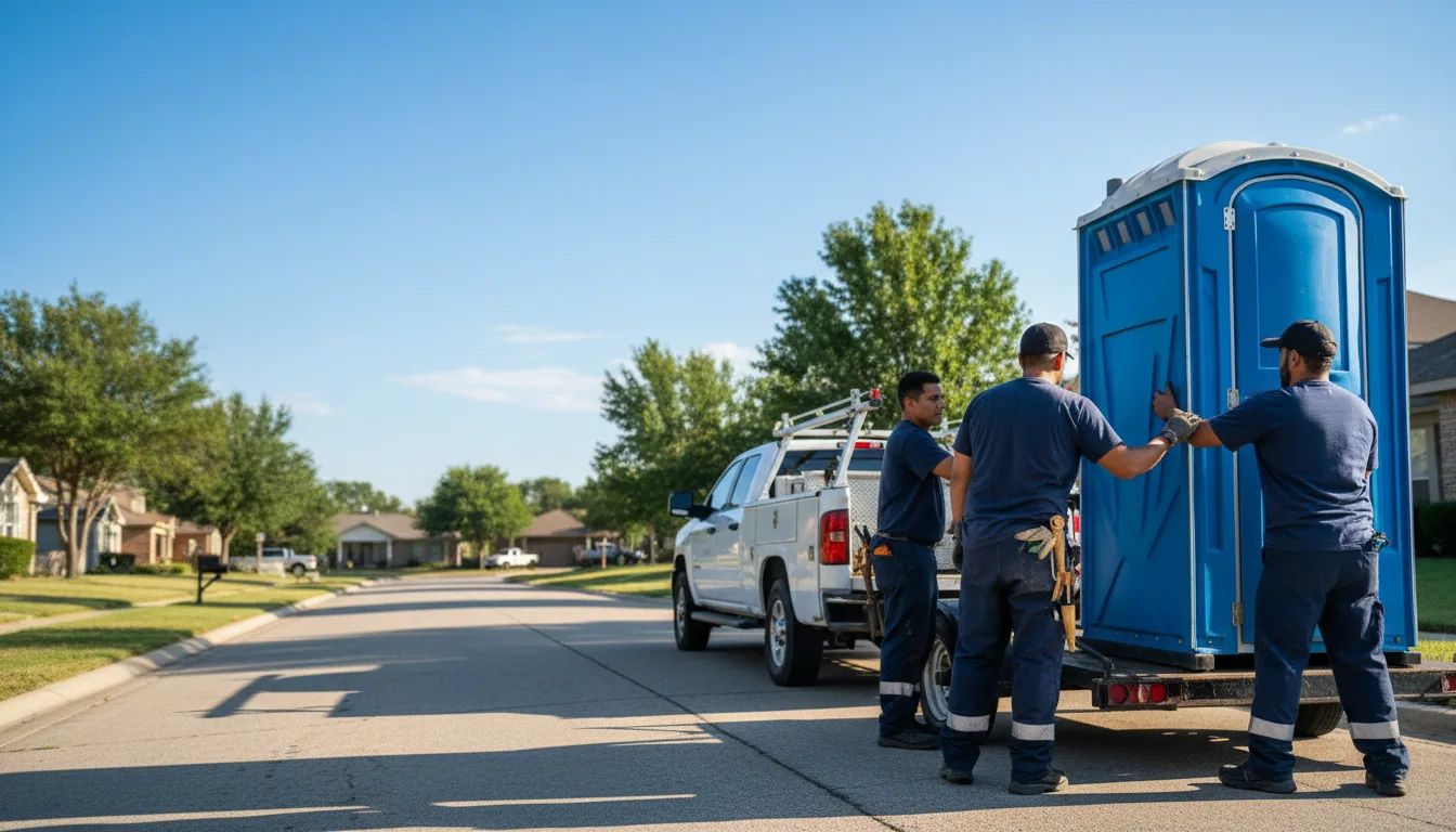 Portable Toilet Rental in Moreauville, LA near me
